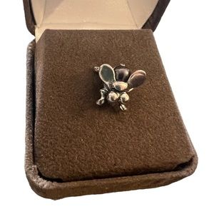 House fly lapel pin brooch